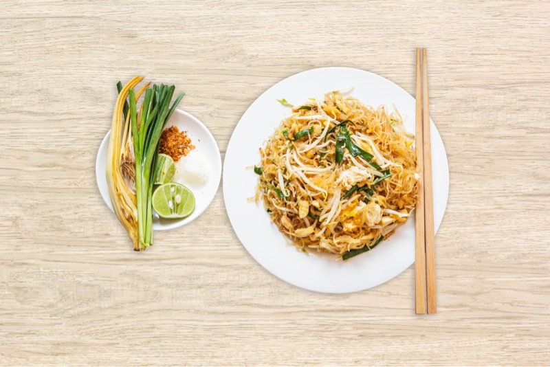Rice and veggie asian dish