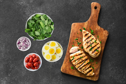 Cooking Demo: Blackened Chicken Cobb Salad | Awaken180
